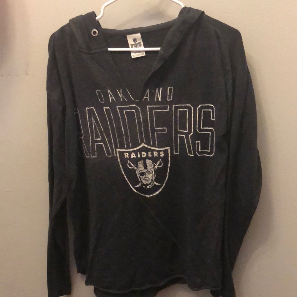Victoria’s Secret pink NFL raiders sweatshirt